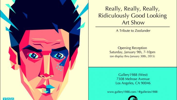 Zoolander Tribute Art Show at Gallery1988 Zoolander Tribute Art Show at Gallery1988