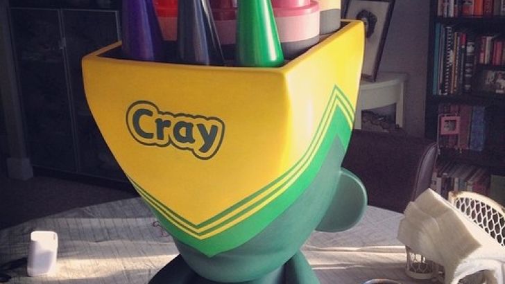 crayola mega munny by carl medley