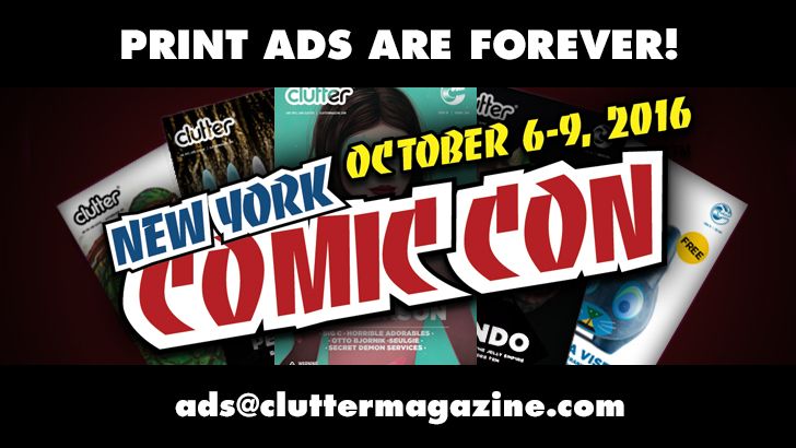 Reserve your ad space NOW for our NYCC Issue!