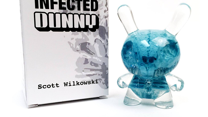 Cryogenic Blue Infected Dunny Drops Tomorrow at Kidrobot Cryogenic Blue Infected Dunny Drops Tomorrow at Kidrobot
