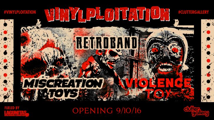 Clutter Gallery: UPCOMING EXHIBITION: VINYLPLOITATION! Sales Information. Clutter Gallery: UPCOMING EXHIBITION: VINYLPLOITATION! Sales Information.