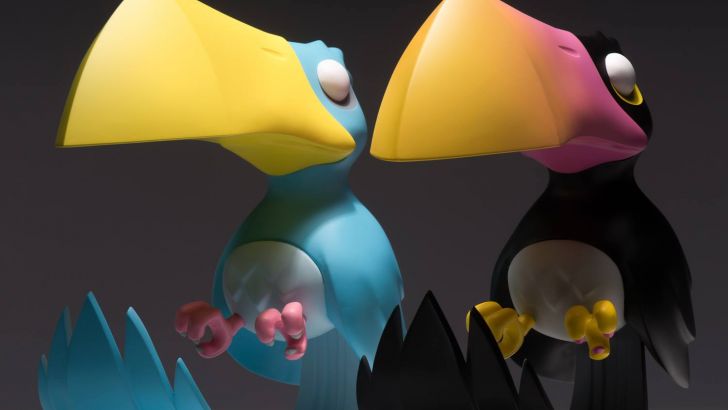 Coarse Toys Cancan Vinyl Toy Sculpture Coarse Toys Cancan Vinyl Toy Sculpture