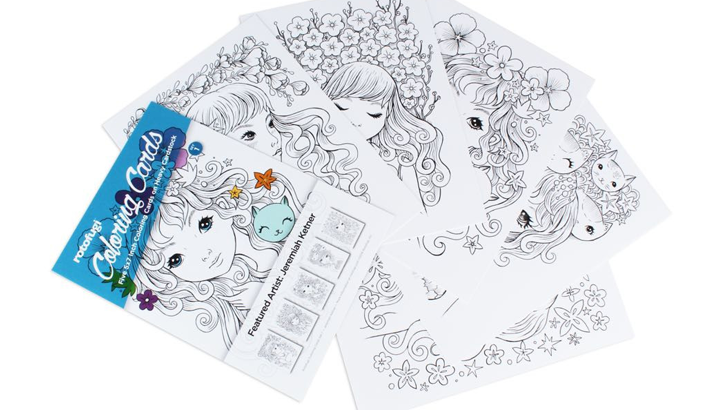 Jeremiah Ketner Coloring Cards