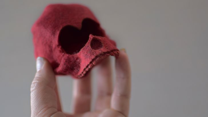 Lana Crooks x Scott Tolleson; Cardiocloptic Skull Lana Crooks x Scott Tolleson; Cardiocloptic Skull