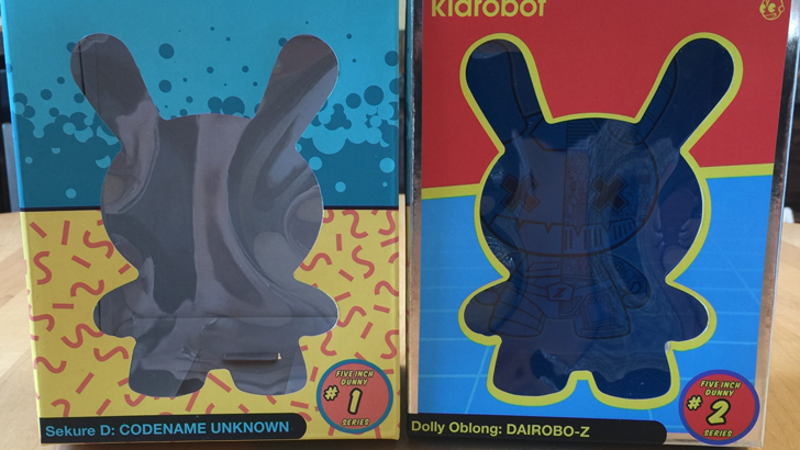 Dolly Oblong Oblong Dairobo-Z 5" Dunny Teaser from Kidrobot