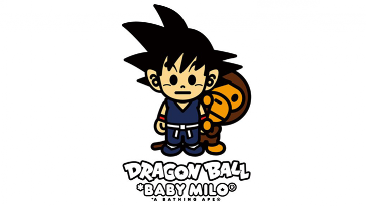 A Bathing Ape Dragon Ball Dragon Ball Baby Milo
