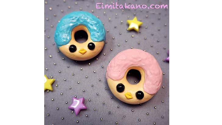 Eimi Takano Donut Badges & Necklaces