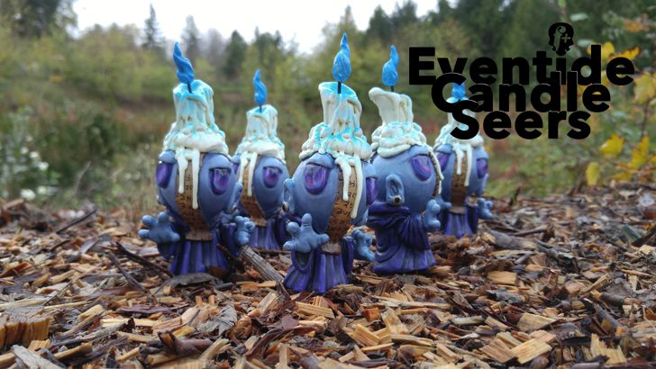 fplus’s “Eventide Candle Seers” for DesignerCon!