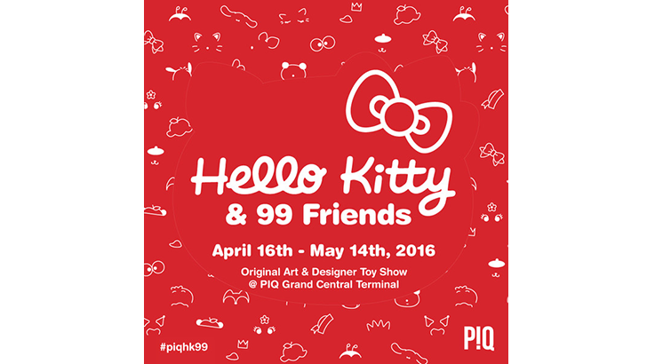 Hello Kitty & 99 Friends at PIQ Grand Central Roundup