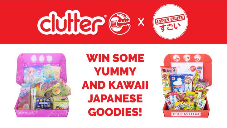 Clutter x Japan Crate – Win Some Yummy and Kawaii Stuff! Clutter x Japan Crate – Win Some Yummy and Kawaii Stuff!