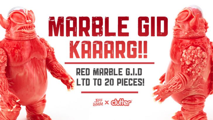 The Unpainted Red & GID MEAT Marbled Kaaarg! The Unpainted Red & GID MEAT Marbled Kaaarg!