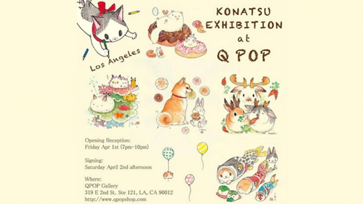 Konatsu Art Show at Q Pop