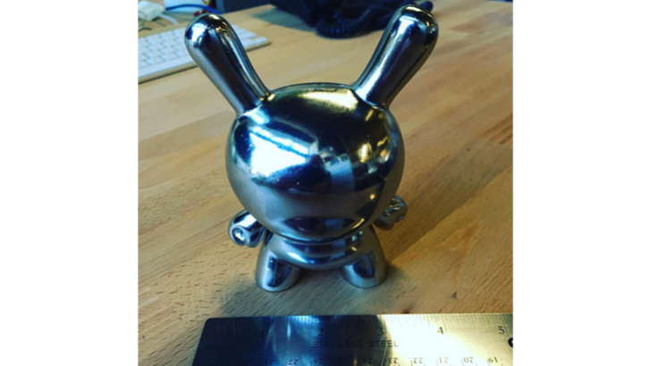 metal dunny kidrobot metal dunny