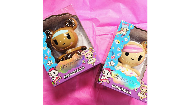 Neon Star by tokidoki Donutella and Chocotella Neon Star by tokidoki Donutella and Chocotella