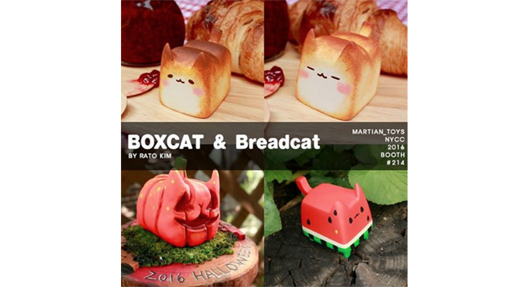 More Rato Kim BoxCats at NYCC at Martian Toys More Rato Kim BoxCats at NYCC at Martian Toys