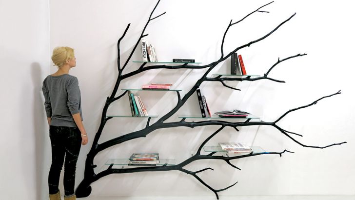 Tree Shelves by Sebastian Errazuriz