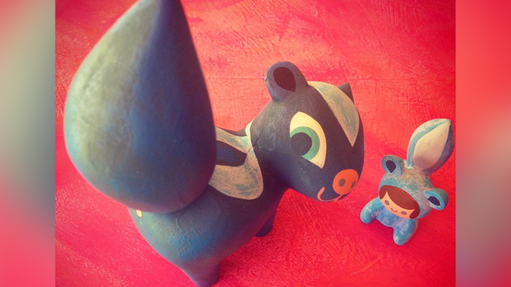 Amanda Visell toys Amanda Visell Skunk Resin