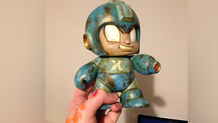 WIP | Custom Kidrobot Mega Man by Squink