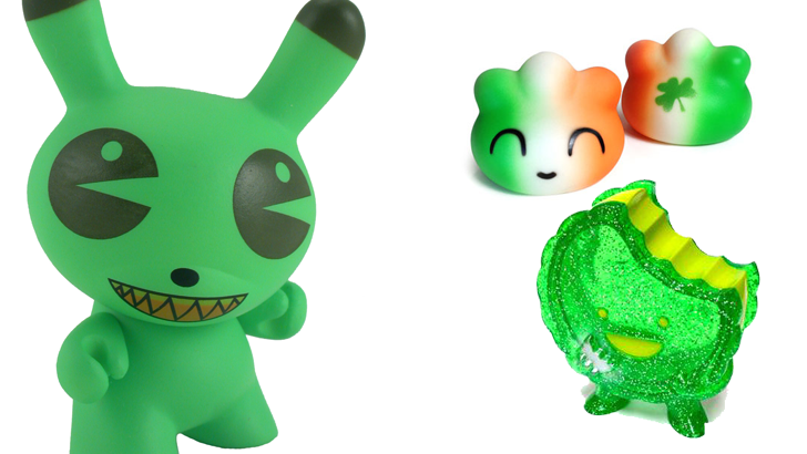 Green Designer Toys St. Patrick's Day Clutter Magazine