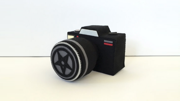 Plush Say Cheese and Die Camera by Steff Bomb Plush Say Cheese and Die Camera by Steff Bomb