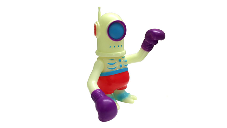 Super 7 Glow Cyclobot Fighter