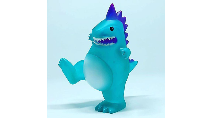 ToyCon UK Clear Teal T-Con the Toyconosaurus ToyCon UK Clear Teal T-Con the Toyconosaurus