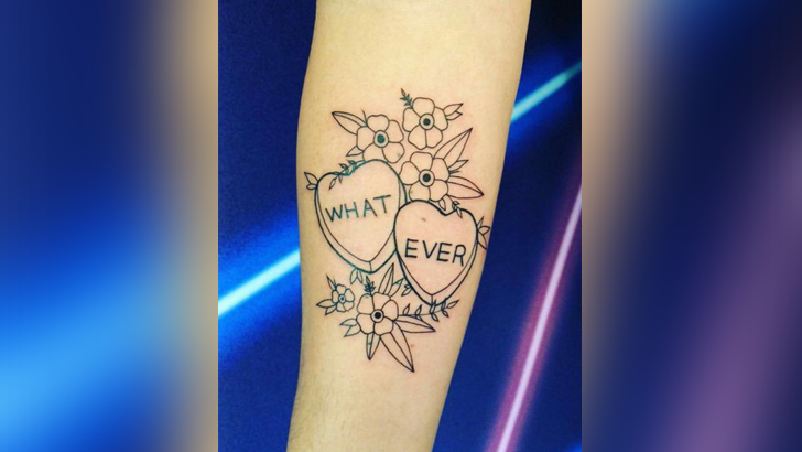 Steff Bomb What Ever Hearts Steff Bomb Whatever Tattoo