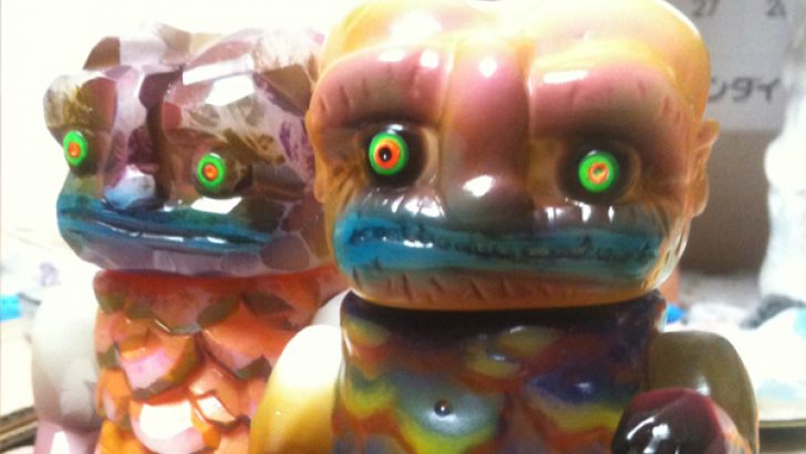 LULUBELL TOYS LUKE JAPAN 2016 オリジナル ソフビ Shogun Grody JAPAN