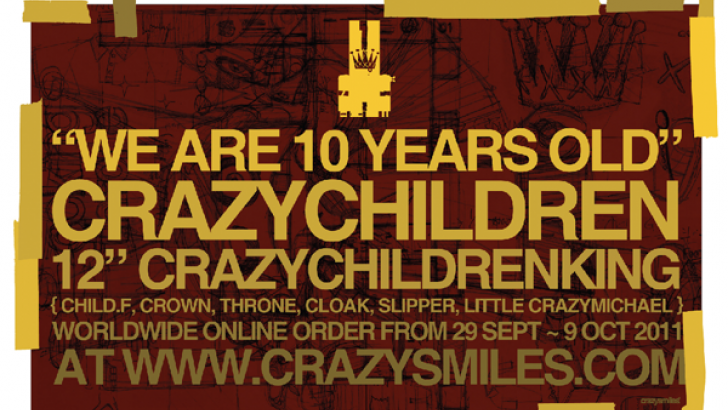 マイケルラウ　crazychildren king Rare 2002 Designer Toy King by Michael Lau– Vintage Objects